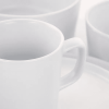 20pc Stoneware Luxmatte Dinnerware Set White