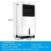 3-in-1 Evaporative Portable Air Cooler Fan with Remote Control